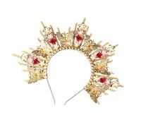 Medusas - Tocado dorado, tiaras, coronas, disfraz mítico, accesorio de moda para mujeres de moda, suministros de fiesta de Halloween, accesorios de fiesta