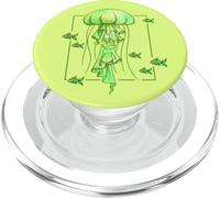 Medusas y Peces en el mar para buceador Raver y místicos PopSockets PopGrip para MagSafe