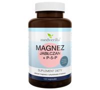 Medverita Malato de magnesio + P-5-P - 100 Cápsulas