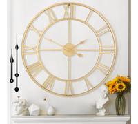 Mee 2ou Reloj De Pared De Diseño Moderno Y Vintage, Silencioso Sin Tic-TAC, Reloj De Pared Grande Salón, Disponible En 40 cm, 47 cm, 60 cm, 80 cm, 100 cm, Ideal para Ideal para Salon Cocina Oficina