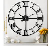 Mee 2ou Reloj De Pared De Diseño Moderno Y Vintage, Silencioso Sin Tic-TAC, Reloj De Pared Grande Salón, Disponible En 40 cm, 47 cm, 60 cm, 80 cm, 100 cm, Ideal para Ideal para Salon Cocina Oficina