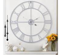 Mee 2ou Reloj De Pared De Diseño Moderno Y Vintage, Silencioso Sin Tic-TAC, Reloj De Pared Grande Salón, Disponible En 40 cm, 47 cm, 60 cm, 80 cm, 100 cm, Ideal para Ideal para Salon Cocina Oficina