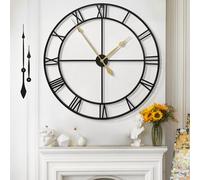 Mee 2ou Reloj De Pared De Diseño Moderno Y Vintage, Silencioso Sin Tic-TAC, Reloj De Pared Grande Salón, Disponible En 40 cm, 47 cm, 60 cm, 80 cm, 100 cm, Ideal para Ideal para Salon Cocina Oficina