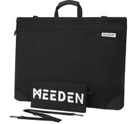 MEEDEN Bolsa Portafolio de Arte - A2/A3 Pintura Junta Almacenamiento Bolsa, Portafolio de Artista con Correa para el Hombro, Resistente al Clima Bolso para Dibujos y Bocetos 51 x 66 x 5 cm
