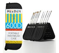 Meeden Juego de pinceles al óleo, acuarela, acrílico y acuarela, ideal para organizar y secar los pinceles