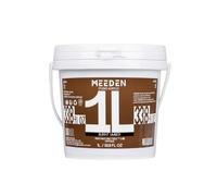 MEEDEN Marrón Pintura Acrílica : 1L Heavy Body Gloss No Tóxico - Pintura Acrílica Impermeable y resistente a la luz, para Lienzos, Madera,Piedras para Profesionales Artistas - Burnt Umber