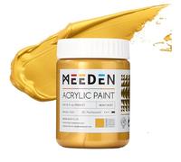 MEEDEN Pintura Acrílica Oro Metálico: 10.1oz / 300ml Pintura de Hoja de Oro para Artistas Adultos en Decoración - Pinturas de Oro para Artesanías Muebles de Pintura