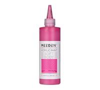 MEEDEN Pintura Acrílica Rojo Melocotón: 250ml / 8.45oz Colores Acrílicos Cuerpo Suave a Granel en Botella Ergonómica - Pinturas de Arte de Flujo Fluido para Artistas Pintura en Lienzo