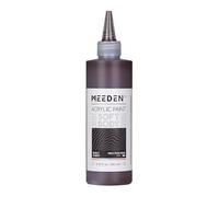 MEEDEN Pintura Acrílica Sombra Tostada: 250ml / 8.45oz Colores Acrílicos Cuerpo Suave a Granel en Botella Ergonómica - Pinturas de Arte de Flujo Fluido para Artistas Pintura en Lienzo