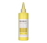 MEEDEN Pintura Acrílica Tono Amarillo Limón: 250ml / 8.45oz Colores Acrílicos Cuerpo Suave a Granel en Botella Ergonómica - Pinturas de Arte de Flujo Fluido para Artistas Pintura en Lienzo