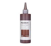MEEDEN Pintura Acrílica Vandyke Brown: 250ml / 8.45oz Colores Acrílicos Cuerpo Suave a Granel en Botella Ergonómica - Pinturas de Arte de Flujo Fluido para Artistas Pintura en Lienzo