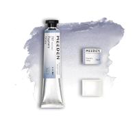 MEEDEN Pintura Acuarela para Artistas Profesionales : Payne's Grey - Tubo de Acuarela de 15 ml/0,5 oz, Media Bandeja de Pigmento Semi-Húmeda y Media Bandeja Vacía a Juego para Artista Profesionale