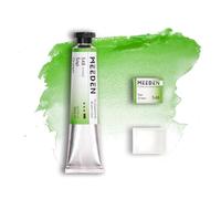 MEEDEN Pintura Acuarela para Artistas Profesionales : Sap Green - Tubo de Acuarela de 15 ml/0,5 oz, Media Bandeja de Pigmento Semi-Húmeda y Media Bandeja Vacía a Juego para Artistas Profesionales