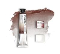 MEEDEN Pintura Acuarela para Artistas Profesionales : Vandyke Brown - Tubo de Acuarela de 15 ml/0,5 oz, Media Bandeja de Pigmento Semi-Húmeda y Media Bandeja Vacía a Juego para Artista Profesionale