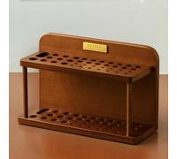 MEEDEN PRO Porta Pinceles - Organizador de Pinceles de Madera - Porta de Gran Capacidad - Almacenamiento de Suministros de Arte para Escritori Artes y Manualidades