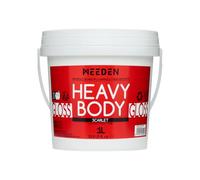 MEEDEN Rojo Pintura Acrílica : 1L Heavy Body Gloss No Tóxico - Pintura Acrílica Impermeable y resistente a la luz, para Lienzos, Madera,Piedras para Profesionales Artistas - Quinacridone Scarlet