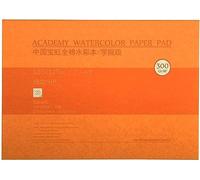 MEEDEN watercolor pad 5x7 pulgadas, 20 hojas (140 libras /300 g/ m2), 100% algodón, prensa en caliente, papel libre de ácido, bloc de dibujo artístico para la pintura