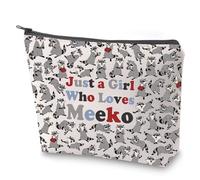 Meeko - Neceser de maquillaje con cremallera y diseño de mapache con dibujos animados de mapache y Meeko, Meeko, No