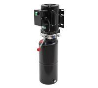 MEELRYD Bomba hidráulica, 2,2 kW, 2850 rpm, bomba hidráulica eléctrica con depósito de metal de hierro, paquete de energía hidráulica, bomba hidráulica de acción simple para plataforma elevadora de