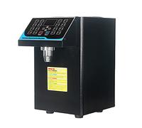 MEELRYD Máquina cuantitativa automática de jarabe de 7,5 L, dispensador automático de jarabe, cuantificación de fructosa de 16 grupos para cafés, restaurantes, salones de té, tiendas de bebidas
