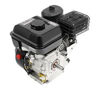 MEELRYD Motor de gasolina de 7,5 CV, motor de 212 cc Go Kart de 4 tiempos, motor de pie con eje de 20 mm de diámetro, bajo consumo de combustible, motor de gasolina de 1 cilindro, motor de carga