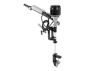 MEELRYD Motor fueraborda, motor eléctrico de 48 V, motor de barco de 5 CV, hélice de tres palas, inclinación de 360°, altura ajustable, motor eléctrico para barcos pequeños de 6,56 a 13,12 pies