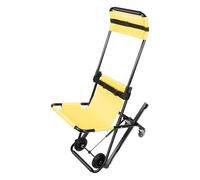MEELRYD Silla de ruedas plegable, silla de ruedas plegable, silla de ruedas de transporte, silla de escalera, elevador de escaleras portátil, asiento ligero para adultos para el traslado diario, carga