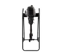 MEELRYD Soporte fueraborda, carro de transporte de motor fueraborda, 40 kg de capacidad de carga, soporte de motor de acero, plegable, fácil instalación, carro fueraborda