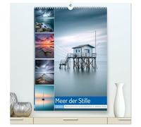 Meer der Stille (hochwertiger Premium Wandkalender 2026 DIN A2 hoch), Kunstdruck in Hochglanz: Zwölf Bilder zeigen, wie Wind und Wellen zu sanften ... für Menschen, die in der Stille Kraft finden.