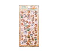 Meerestier Wasserflaschen Aufkleber - 3D PVC Sticker Set 55g | Niedliche Meeresbewohner Deko für Kinder & Erwachsene | Vielseitige Aufkleber für Laptop Tablet Journal & Scrapbook