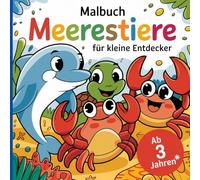 Meerestiere-Malbuch: „Eine kreative Reise zu 50 Burgen - Zum Ausmalen für Groß und Klein“