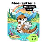 Meerestiere: tolles Malbuch für Kinder