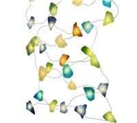 Meerglas Lichterketten Für Außenbereich - Festliches Beleuchtungszubehör, Dekorative Festtagslichter | Für Zuhause, Wohnung, Terrasse, Garten, Balkon, Hochzeit, Restaurant, Café, Hinterhof, Wohnzimme