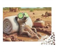 Meerkat SPA retiro Puzzle Mil Piezas Adultos Y Jóvenes Reto Mental Reto Mental Elección Amazon Juego De Lógica Cartón Reciclado 70x50cm/1000pcs