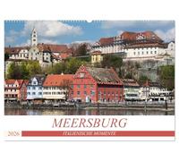 MEERSBURG - ITALIENISCHE MOMENTE (Wandkalender 2026 DIN A2 quer), CALVENDO Monatskalender: Meersburg - Ein zauberhaftes Städtchen mit Burg und Schloss in einzigartiger Lage am Ufer des Bodersees
