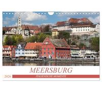 MEERSBURG - ITALIENISCHE MOMENTE (Wandkalender 2026 DIN A4 quer), CALVENDO Monatskalender: Meersburg - Ein zauberhaftes Städtchen mit Burg und Schloss in einzigartiger Lage am Ufer des Bodersees