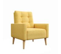 Meerveil Sillón, Poliéster, Amarillo, 72 x 72 x 81cm