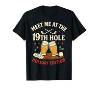 Meet Me At The 19th Hole Holiday Edition Camiseta