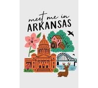 Meet Me in Arkansas Collage Lined Pages Notebook: 100 pages | 6" x 9" | Collage Lined Pages | Journal | Diary