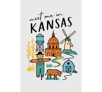 Meet Me in Kansas Collage Lined Pages Notebook: 100 pages | 6" x 9" | Collage Lined Pages | Journal | Diary