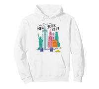 Meet me in New York - Bonito diseño Retro de Viaje por los Sudadera con Capucha