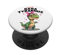 Meet Nanatyrannus Funny Dinosaur Grandma Design PopSockets PopGrip Adhesivo