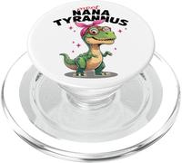 Meet Nanatyrannus Funny Dinosaur Grandma Design PopSockets PopGrip para MagSafe