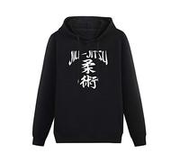 Meet Sun Brazilian Jiu Jitsu Japanese Character Black Hoodie Graphic Mens Sweatshirts Unisex Hooded 3XL