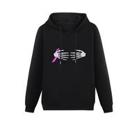 Meet Sun Breast Cancer Warrior I Am The Storm Quote Black Hoodie Graphic Mens Sweatshirts Unisex Hooded XL