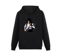 Meet Sun Brian May Black Hoodie Graphic Mens Sweatshirts Unisex Hooded 3XL