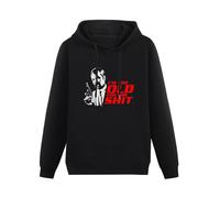 Meet Sun Lethal Weapon I'm Too Old For This SH!T Black Hoodie Graphic Mens Sweatshirts Unisex Hooded L