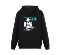 Meet Sun Lewis Hamilton 44 Grand Prix Motorsport Racing Driver Black Hoodie Graphic Mens Sweatshirts Unisex Hooded XXL