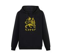 Meet Sun Lion of Judah Black Hoodie Graphic Mens Sweatshirts Unisex Hooded 3XL