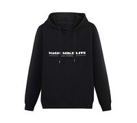 Meet Sun Magic Mike Live Tour Logo Black Hoodie Graphic Mens Sweatshirts Unisex Hooded L
